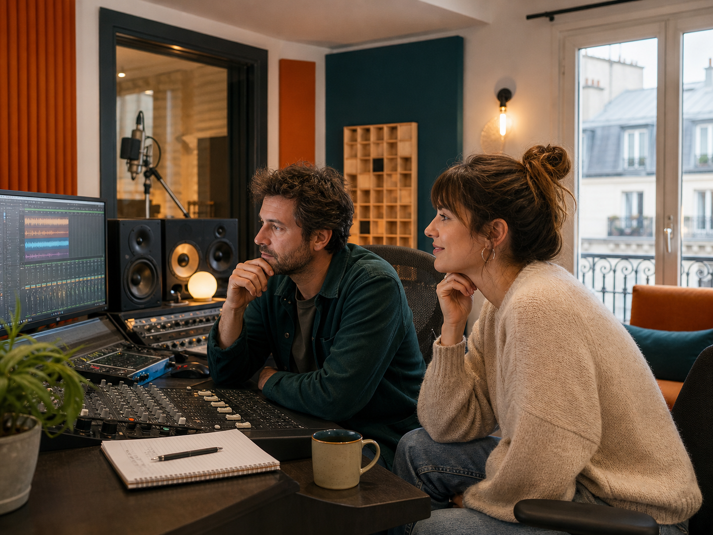 Production musicale en studio