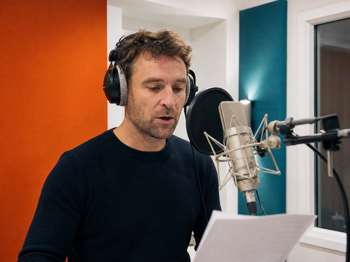 Session voice-over
